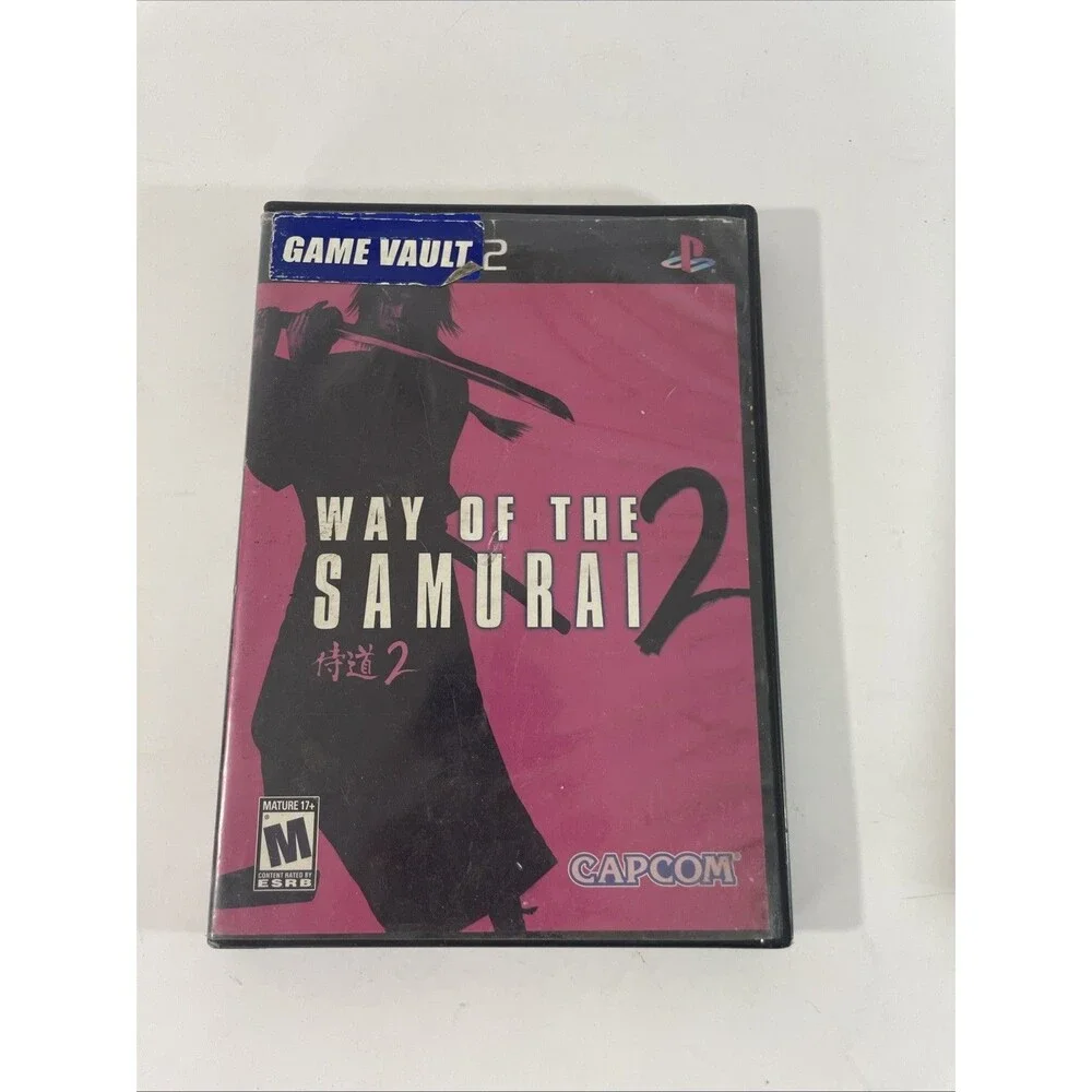 Way of the Samurai 2 PS2 – Original Hollywood Video Rental Case – No Manual